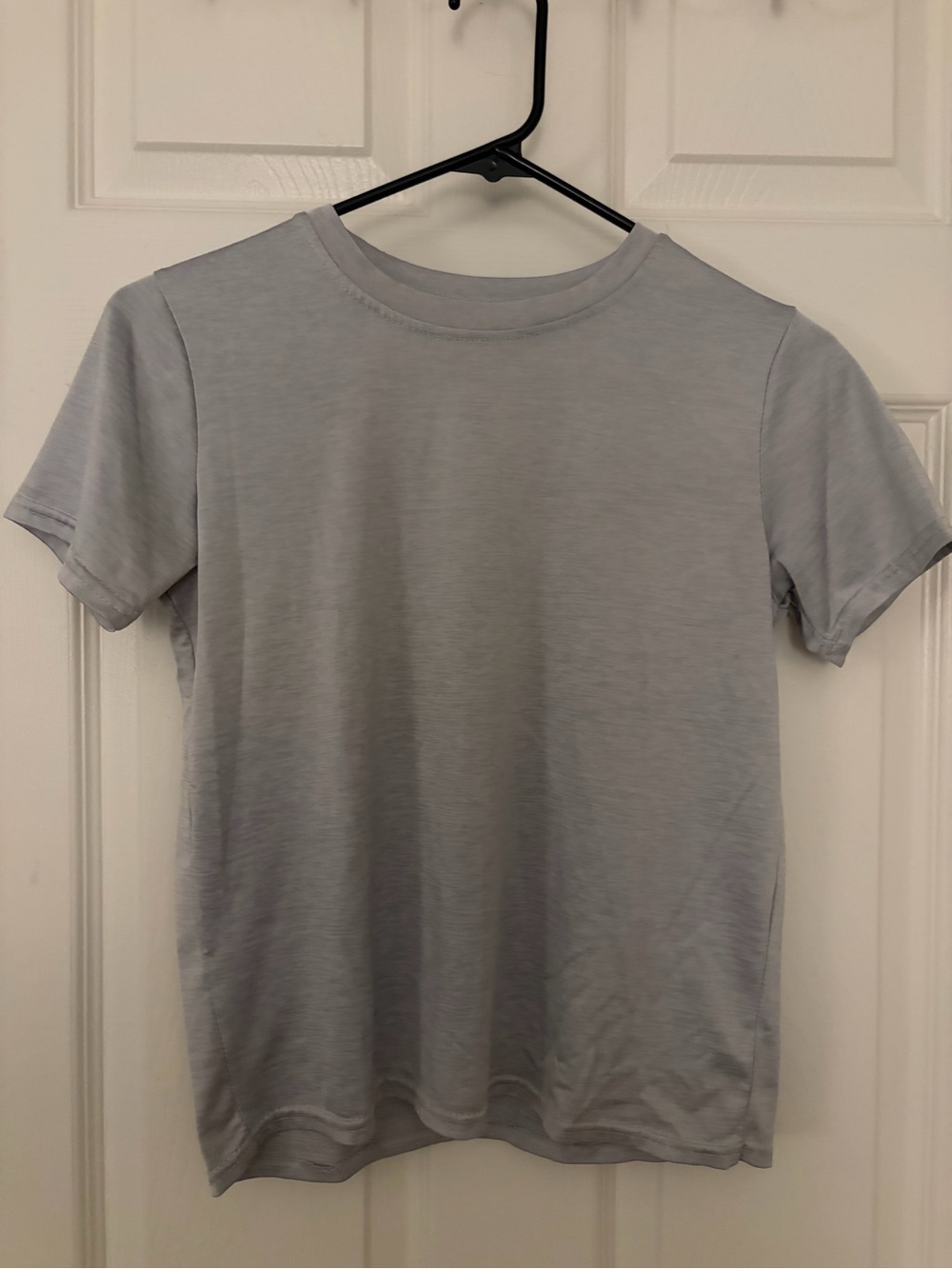 Classic Kids Crew Neck Tee - Light Gray